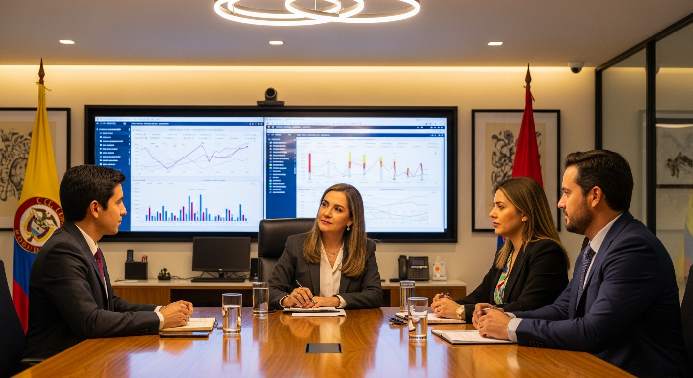 Equipo de Secretaría de Hacienda trabajando con Smart TMT
